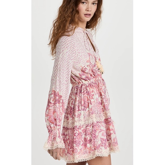 Hemant And Nandita Metallic Short Dress - Picture 4 of 6